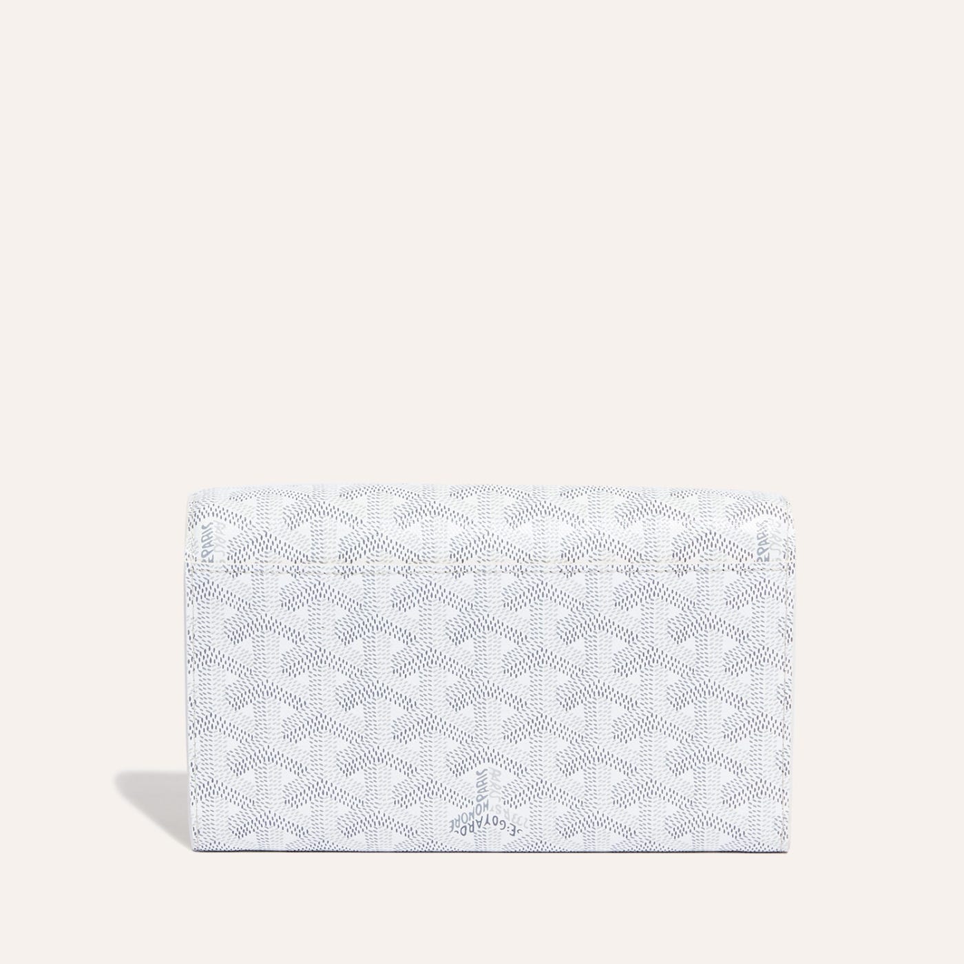 Goyard Varenne Continental Wallet White - Image 3